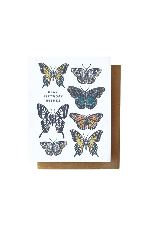 Butterfly Birthday Greeting Card