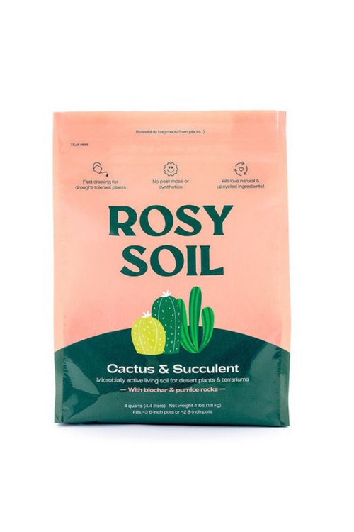 Rosy Soil Cactus + Succulent Soil