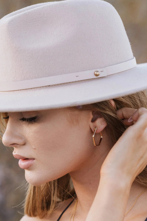 Apiary Hoop Earrings
