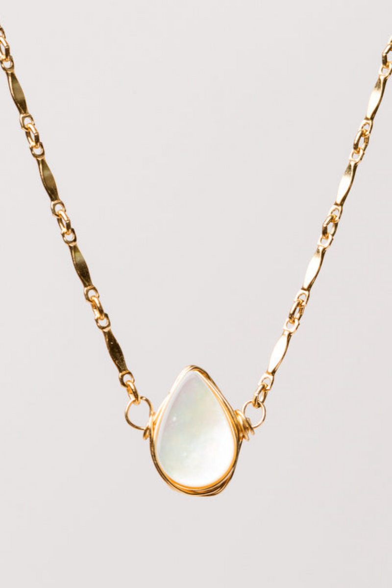 Saressa-Designs-Aya-Choker-14k-Gold-Fill-Mother-of-Pearl