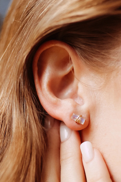 Baguette Studs