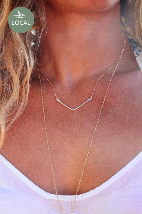 Chevron Layering Necklace