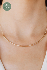 1 of 3:Contour Collar Necklace