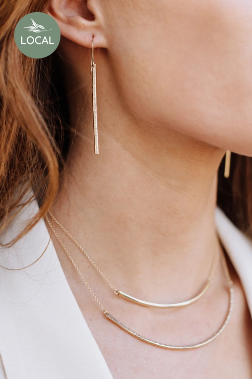 Long + Lean Bar Earrings