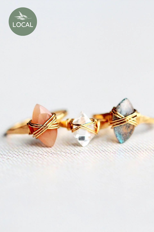 Marquis Caged Ring