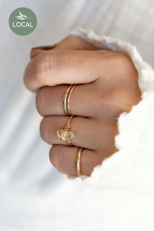 Marquis Caged Ring