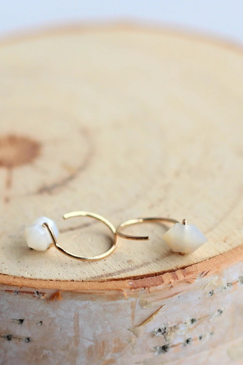 Pike Huggie Earrings