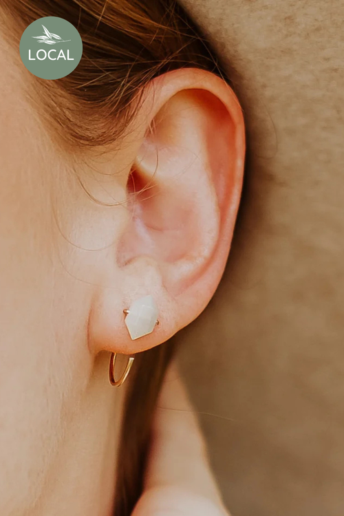 Pike Huggie Earrings