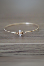 3 of 4:Herkimer Diamond Bracelet