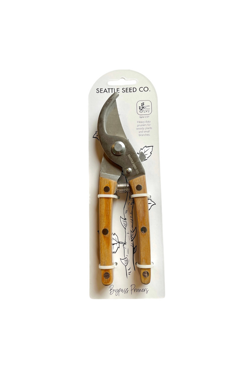 Seattle-Seed-Co-Wood-Handled-Bypass-Pruners