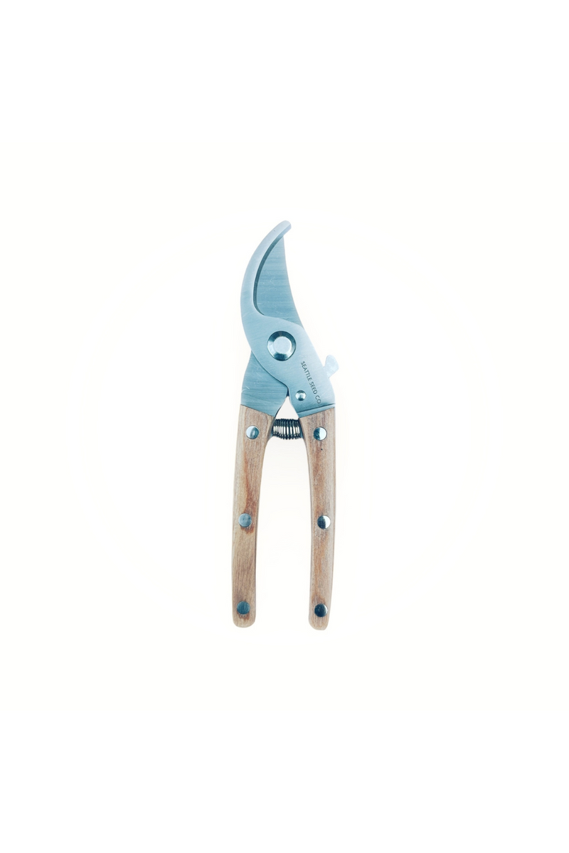 Seattle-Seed-Co-Wood-Handled-Bypass-Pruners