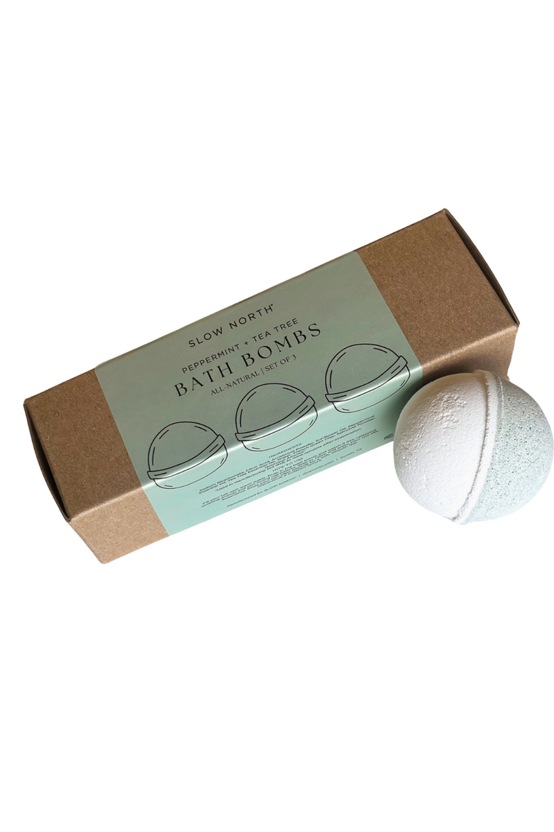 Slow-North-Natural-Bath-Bomb-Set-Peppermint-Tea-Tree