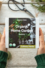 2 of 3:Organic Culinary Herb Garden Seed Growing Kit