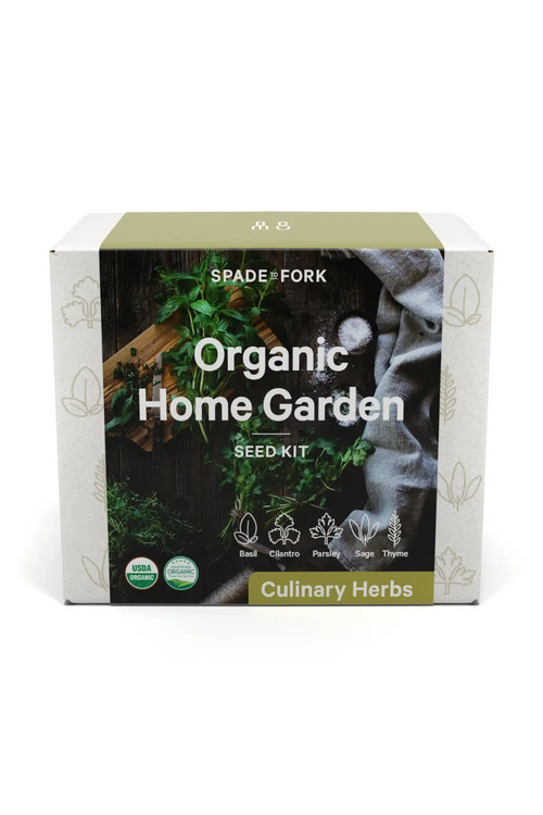 Organic Culinary Herb Garden Seed Growing Kit