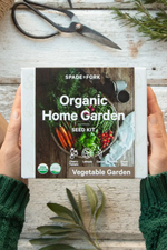 2 of 3:Organic Vegetable Garden Seed Growing Kit