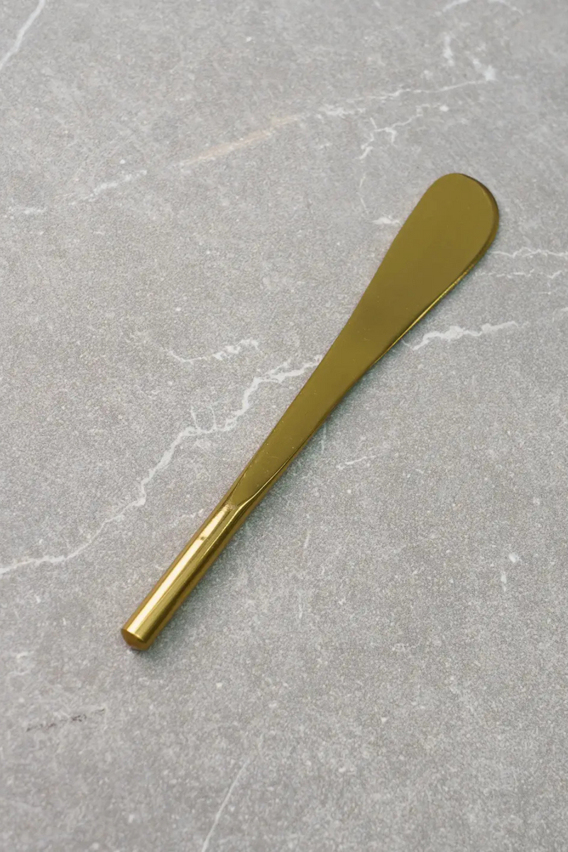 Stainless-Steel -Spreader-Cheese-Knife-Gold