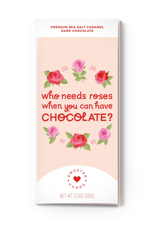 Sweeter Cards Valentine's Chocolate + Card