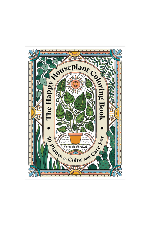 The Happy Houseplant Coloring Book