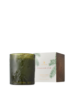 1 of 5:Frasier Fir Green Glass Candle