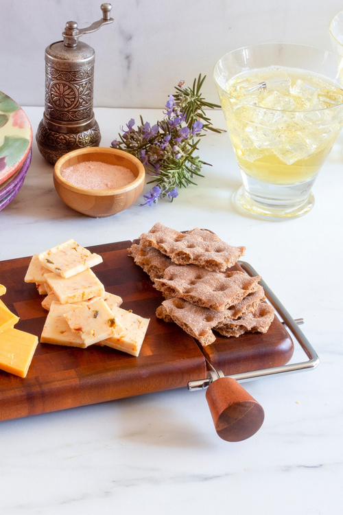 Acacia Serving Board + Cheese Slicer