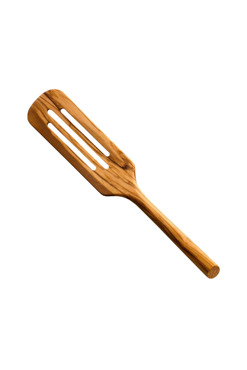Olive Wood Slotted Spatula