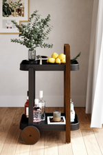 6 of 12:Bellwood Bar + Storage Cart