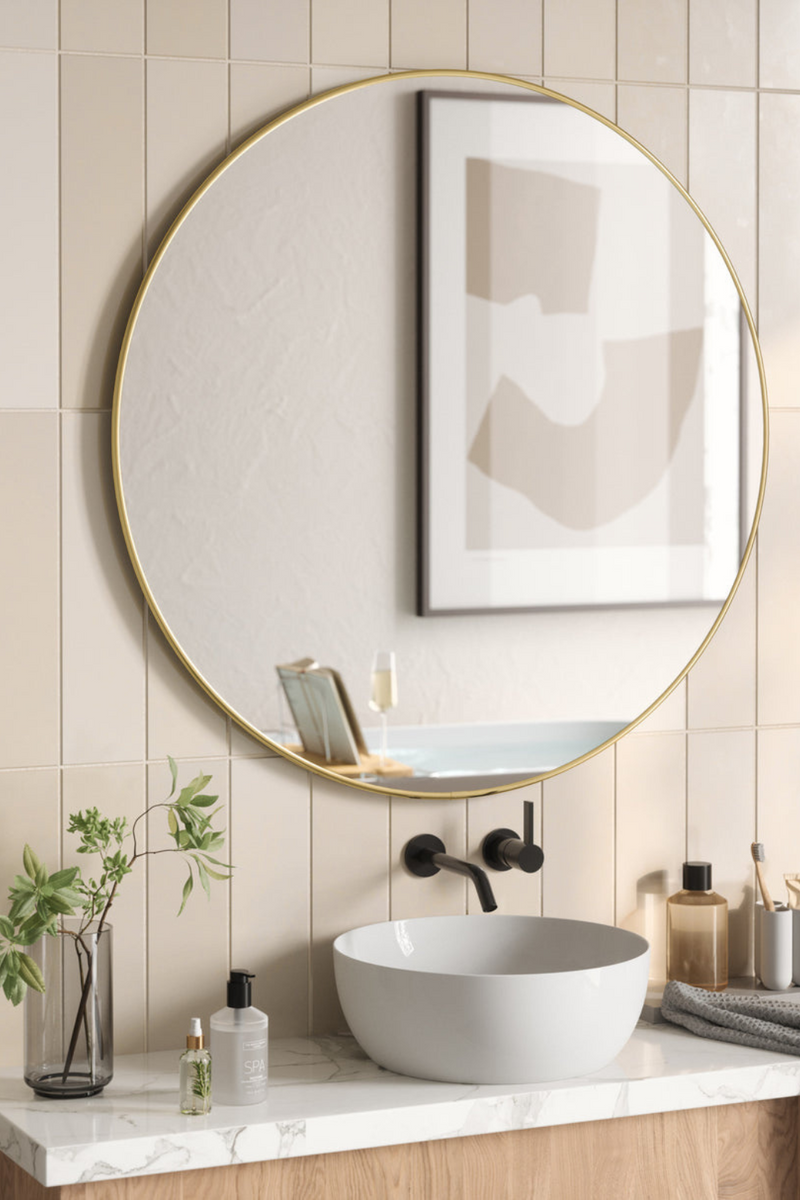 Umbra-Hubba-Wall-Mirror-Brass