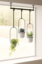 4 of 5:Triflora Hanging Planter