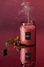 6 of 9:Foraged Wildberry Glass Candle