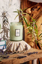 12 of 12:French Cade Lavender Glass Candle
