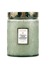 6 of 12:French Cade Lavender Glass Candle
