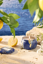 2 of 3:Mediterranean Lemon Tin Candle