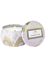 1 of 2:Panjore Lychee Tin Candle