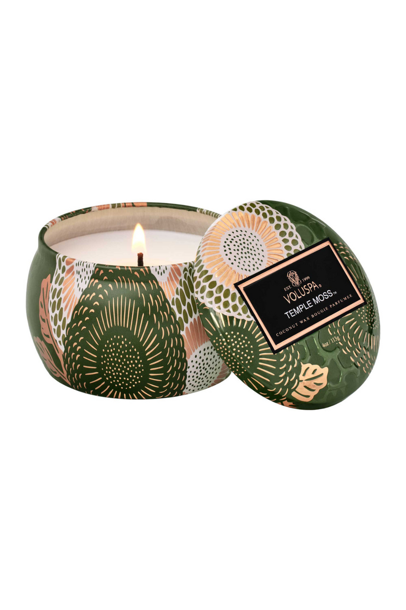 Temple Moss Tin Candle