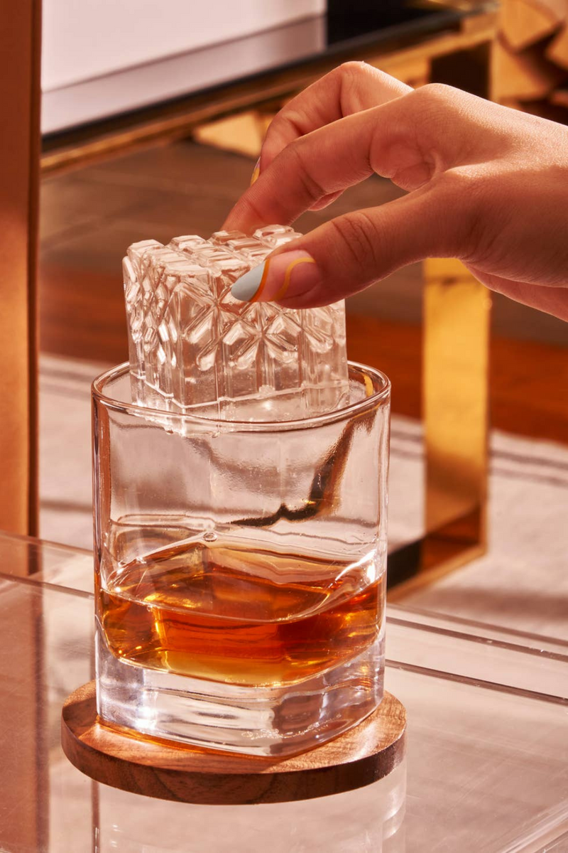 Peak Crystal Cocktail Ice Tray-W&P-ECOVIBE