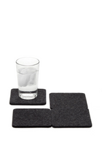 5 of 15:Graf Lantz Solid Square Felt Coaster Pack