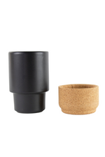 6 of 6:Ceramic + Cork Mug Set