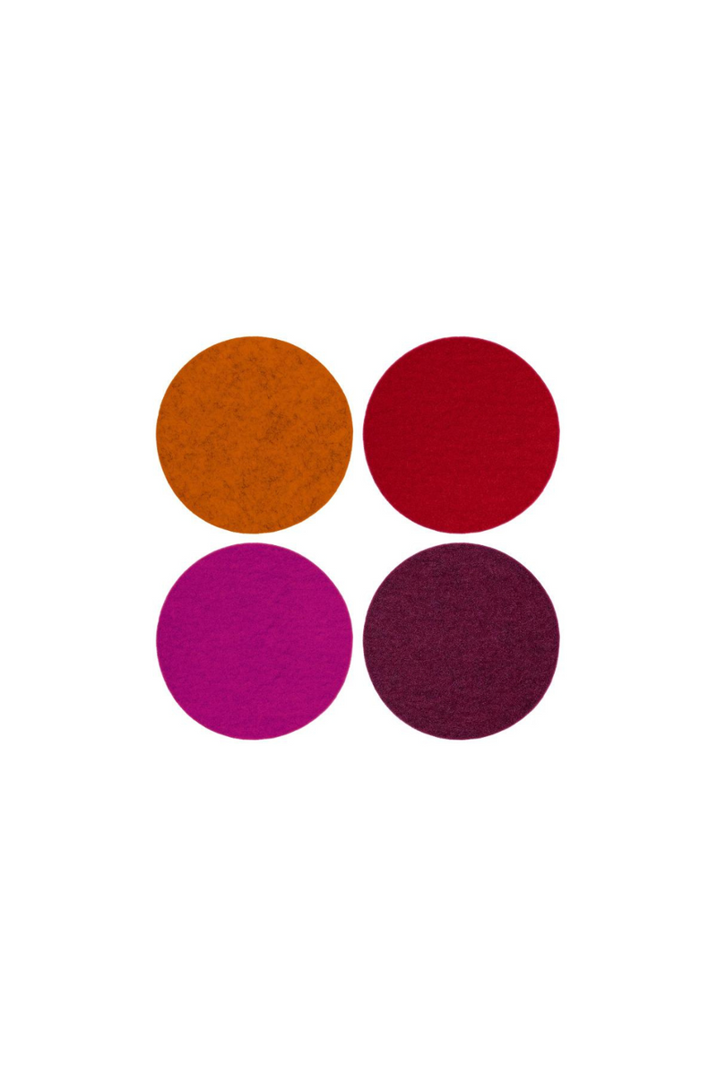 wool-felt-coaster-muti-pack-round-bordeaux