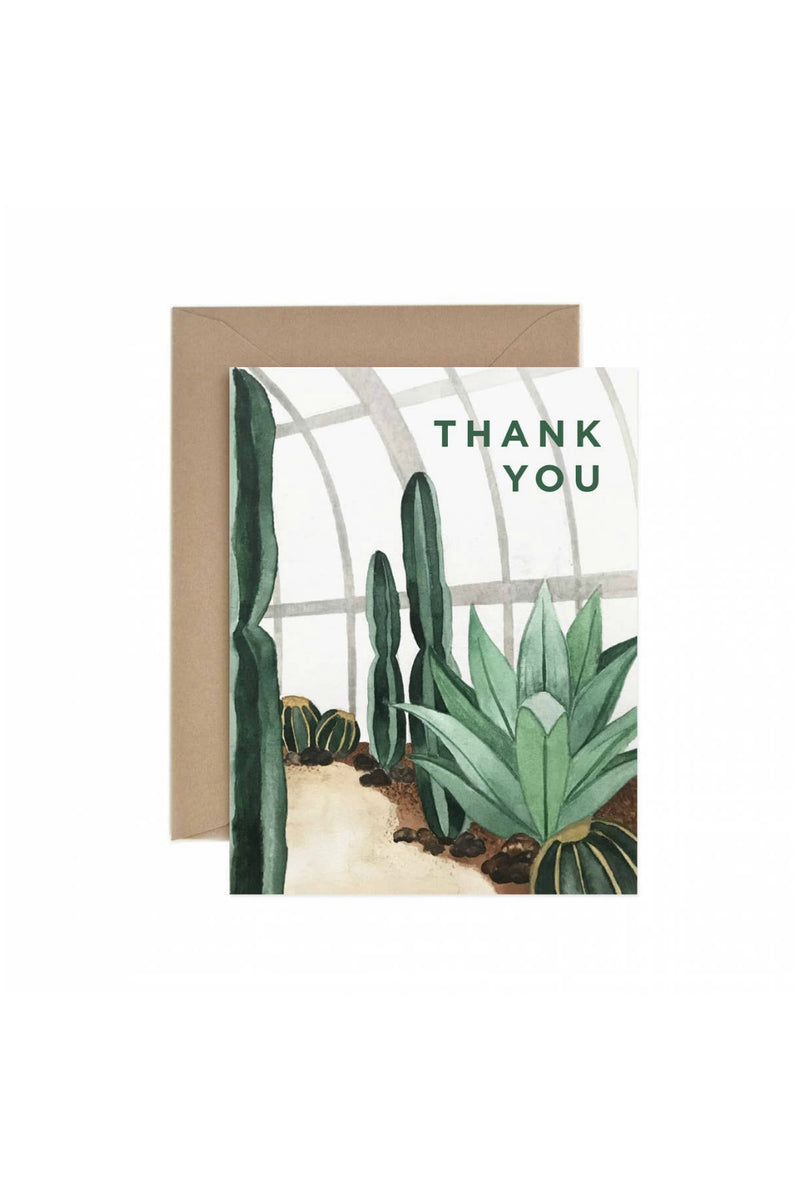 Paper Anchor Co. Thank You Cactus Greeting Card