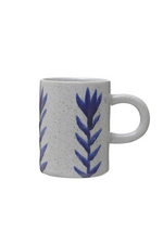 Creative-CoOp-Azul-Floral-Ceramc-Mug