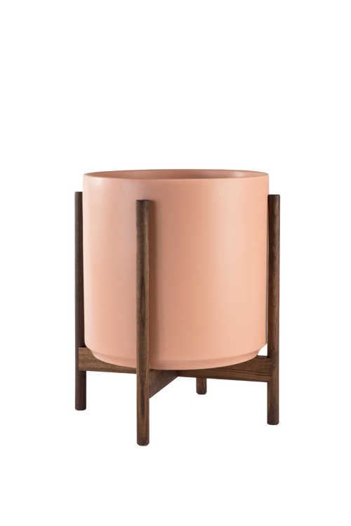 Peachycotta Revival Ceramics Planter + Stand-LBE Design-ECOVIBE
