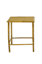Kalalou Bamboo Square Nesting Table