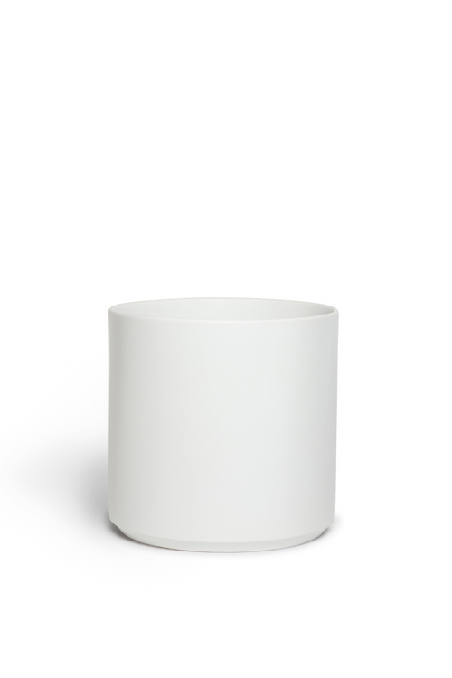 White Revival Ceramics Planter-LBE Design-ECOVIBE