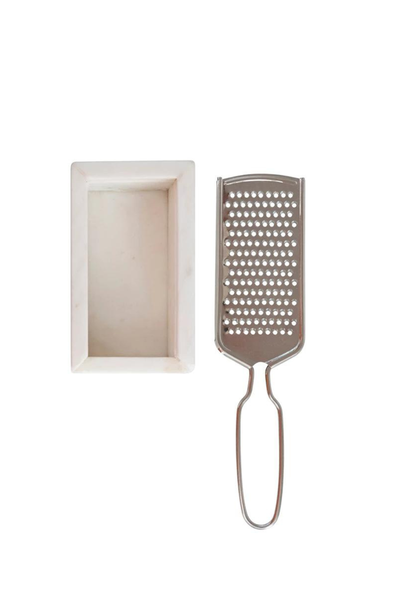 Creative Co-op Stainless Steel Grater Set