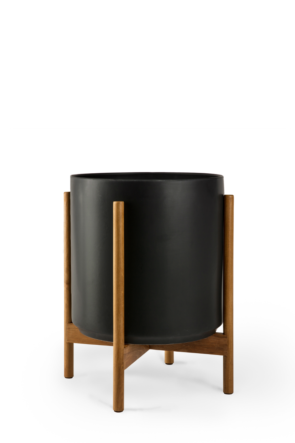 Black Revival Ceramics Planter + Stand – ECOVIBE