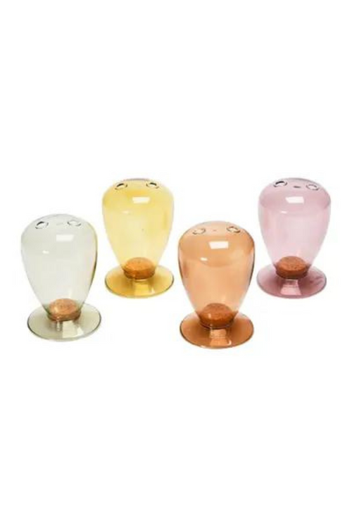 Creative-CoOp-Colored-Glass-Match-Holder-Cloche