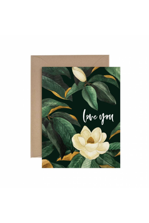 Paper Anchor Co. Love You Magnolia Greeting Card