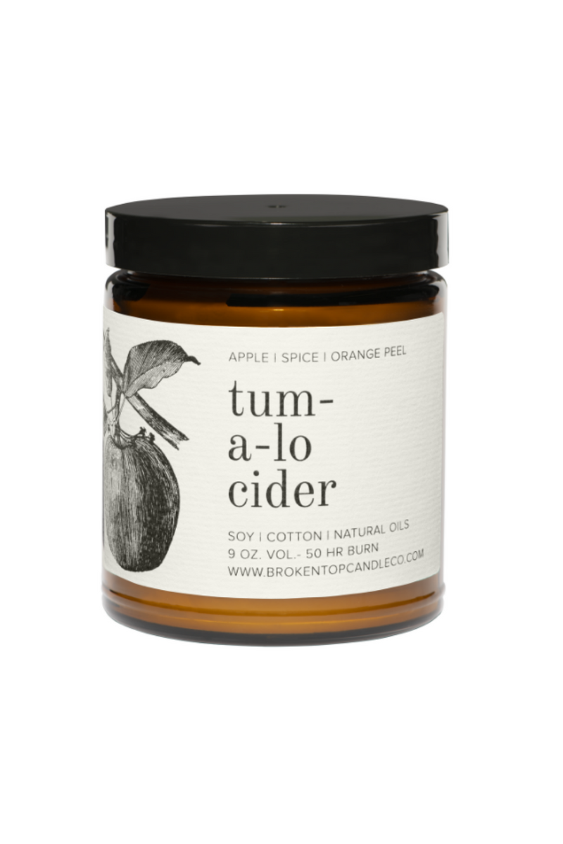 Tumalo Cider Soy Candle-Broken Top Candle Co.-ECOVIBE