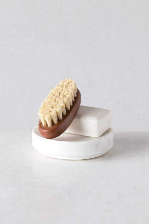 Round Marble Soap Dish