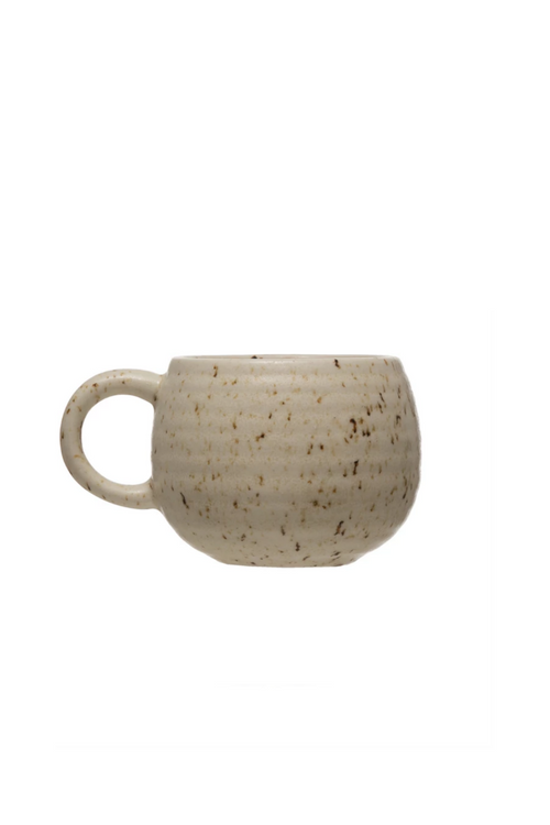Creative-CoOp-Cream-Speckle-Ceramic-Round-Mug